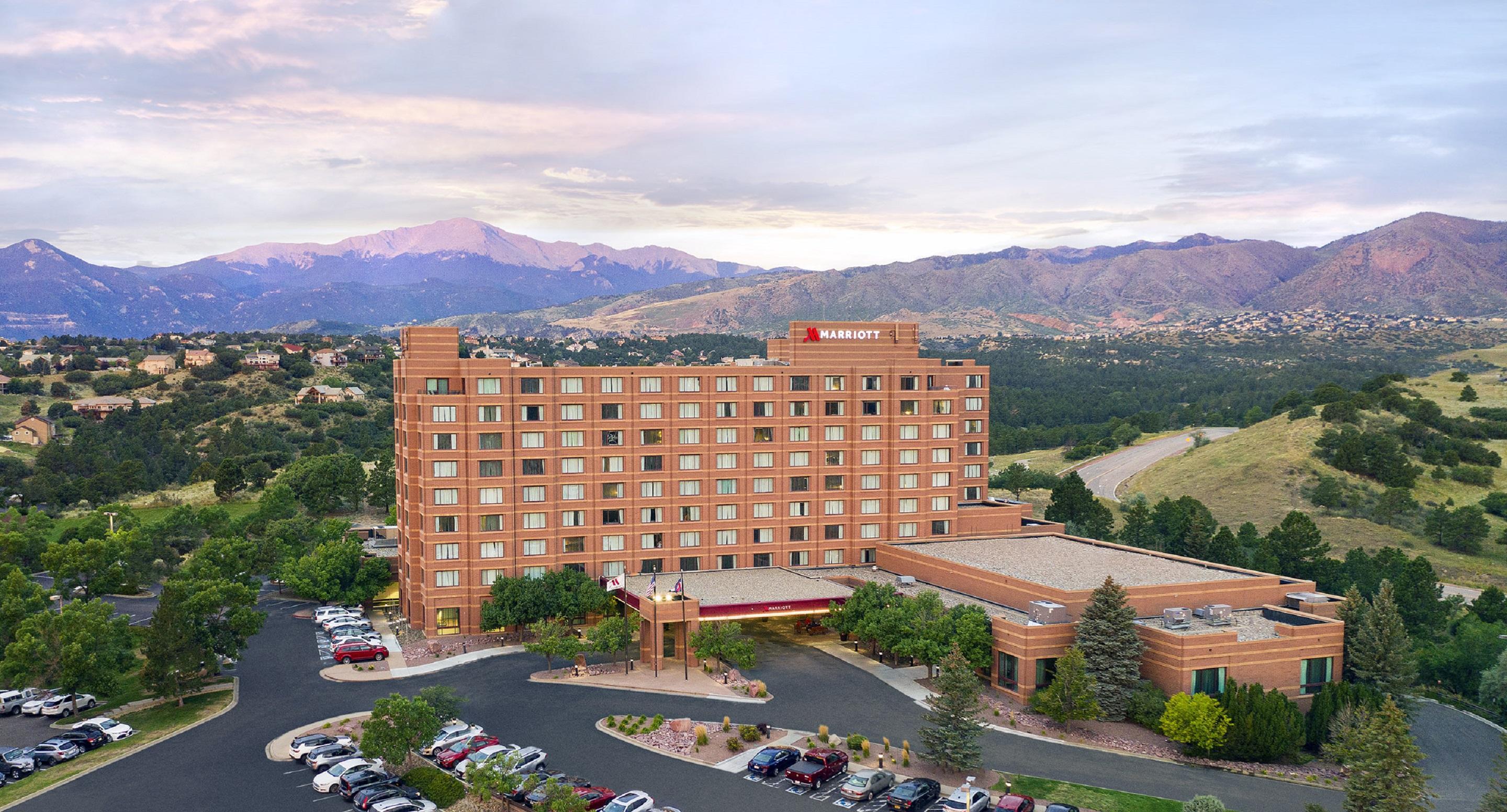 Hotel Colorado Springs Marriott Exterior foto